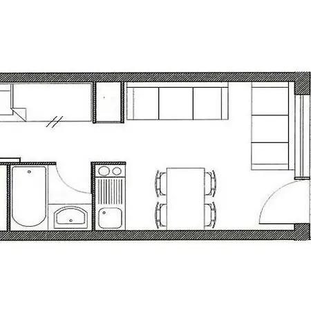 公寓 Renove Skis Aux Pieds Avec Balcon, 4 Pers, Reberty 1850 - Fr-1-344-852 圣马丁德贝尔维尔